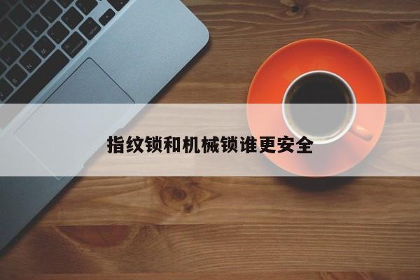 指紋鎖和機械鎖誰更安全